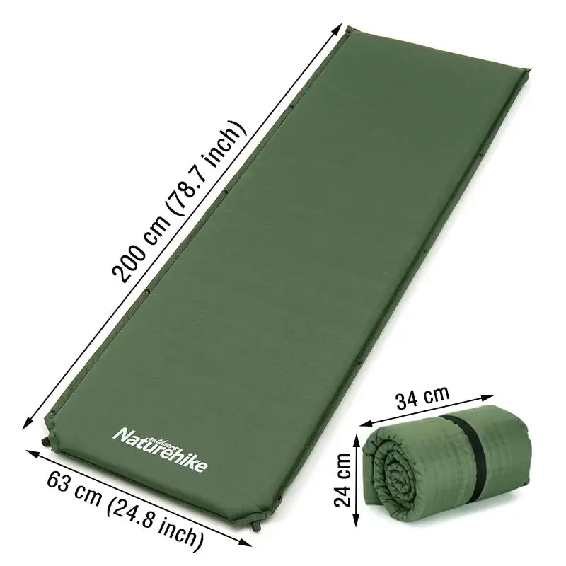 Naturehike Travel Mat Portable Camping Single Air Mattress Self Inflating Ultralight Sleeping Pad Air Bed Inflatable Mattress