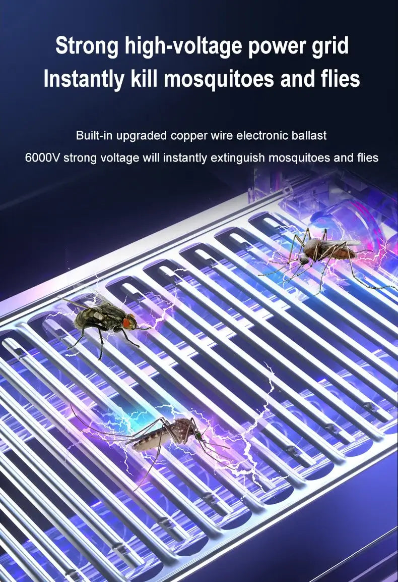Mosquito Lamp Insect Control Camping Hotel Bedroom Mosquito Control Hanging Electric Shock Mosquito and Fly