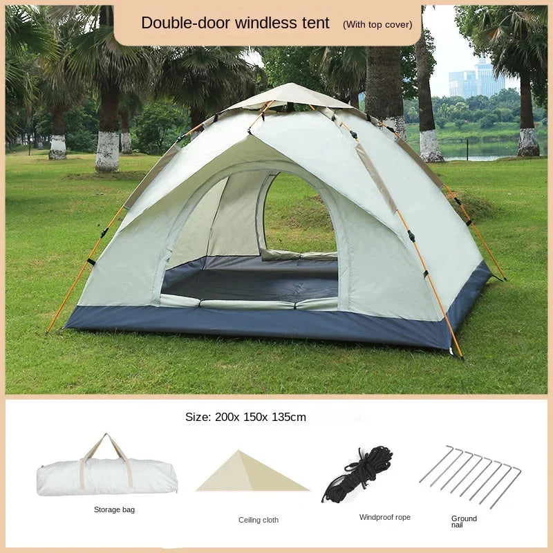 Quick Opening Camping Tent Beach Tent for 1 - 2 People