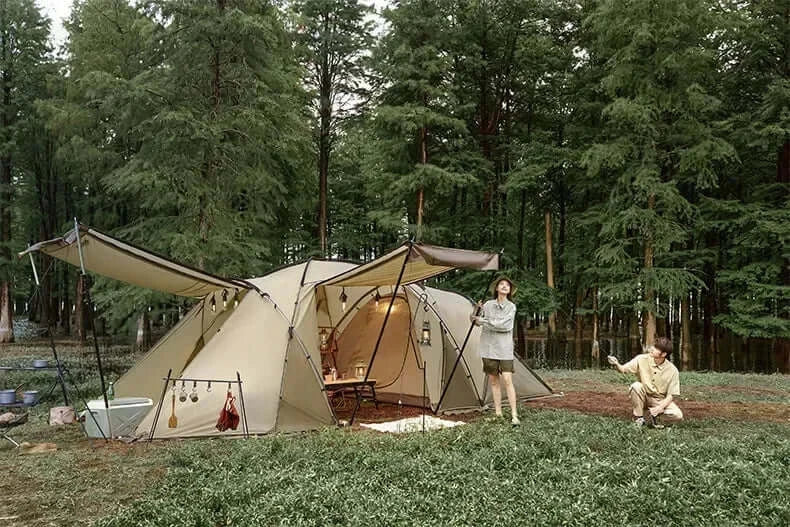 Naturehike Light Campaign Tent Hiking Tent Ultralight Tunnel Mobi Camping Shade Shelter Beach Trips Ultralight Hiking Campaign