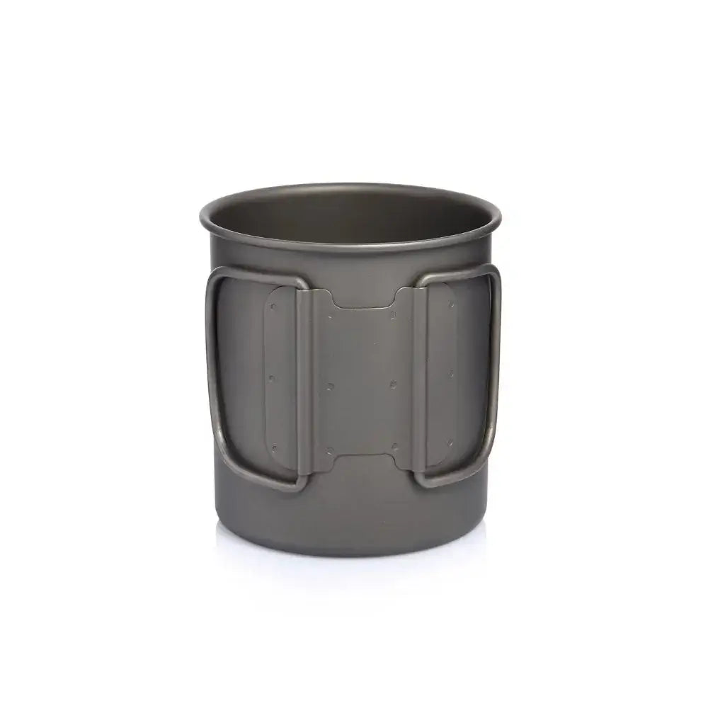 Camping Mug Titanium Cup Tourist Tableware Picnic Utensils Outdoor Kitchen Equipment Travel Cooking Set Cookware Hiking