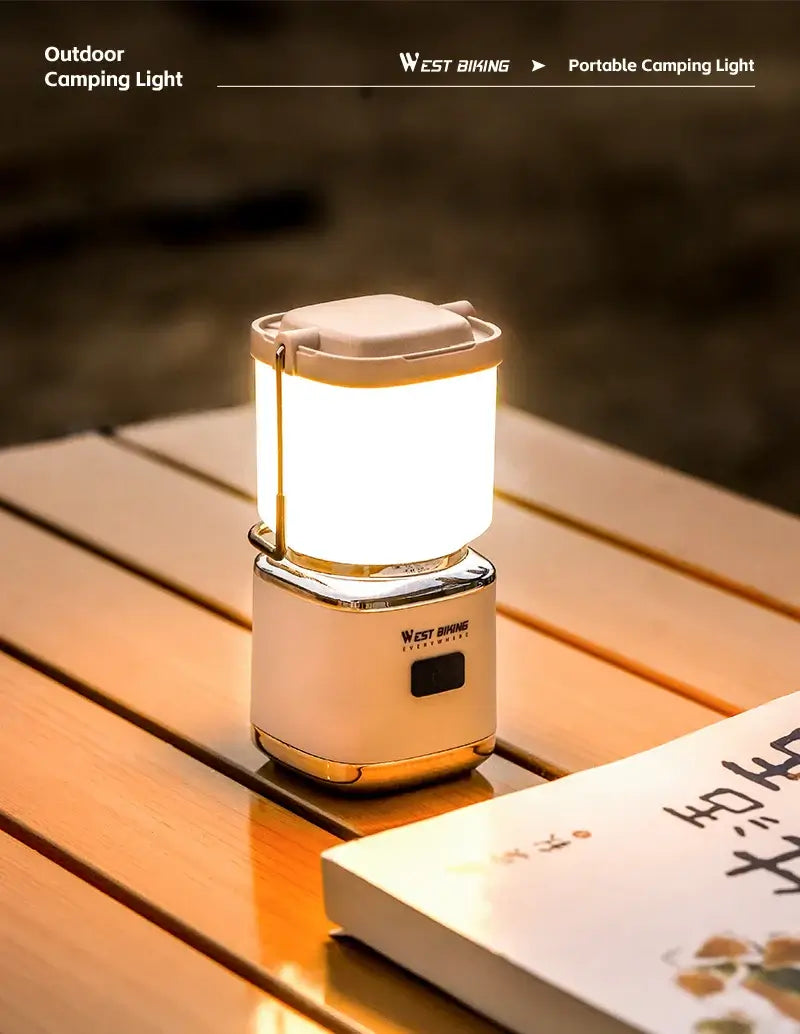 Mini Portable Camping Light Type-C Rechargeable LED Lantern Waterproof Hanging Tent Mosquito Repellent Camping Lamps
