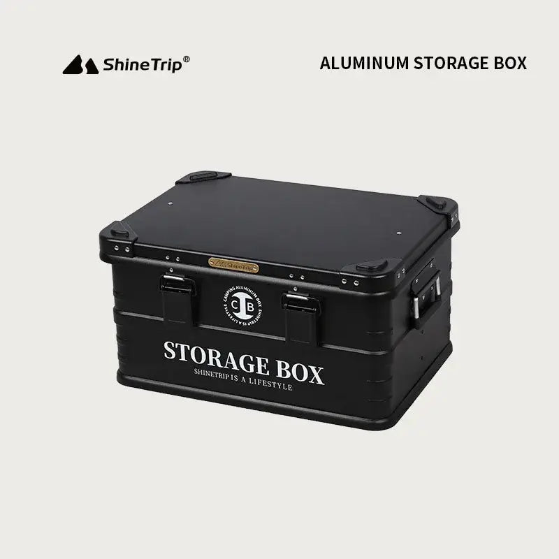 Outdoor Aluminum Case Camping Storage Multifunctional Waterproof Car Case Aluminum Alloy Large Capacity Storage Case