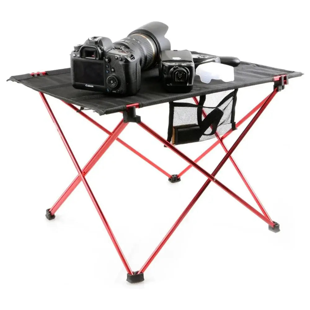 Foldable Camping Table Aluminum Alloy Picnic Table Collapsible IGT Table Cool Camping Gear For Family Outdoor Camping Fishing