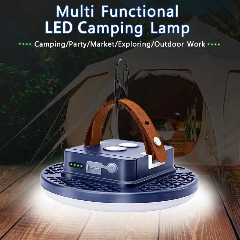 MOSLIGHTING Rechargeable Camping Light Outdoor Fishing Flashlight Tent Lantern Work Emergency Mountaineering Night Lighting LED