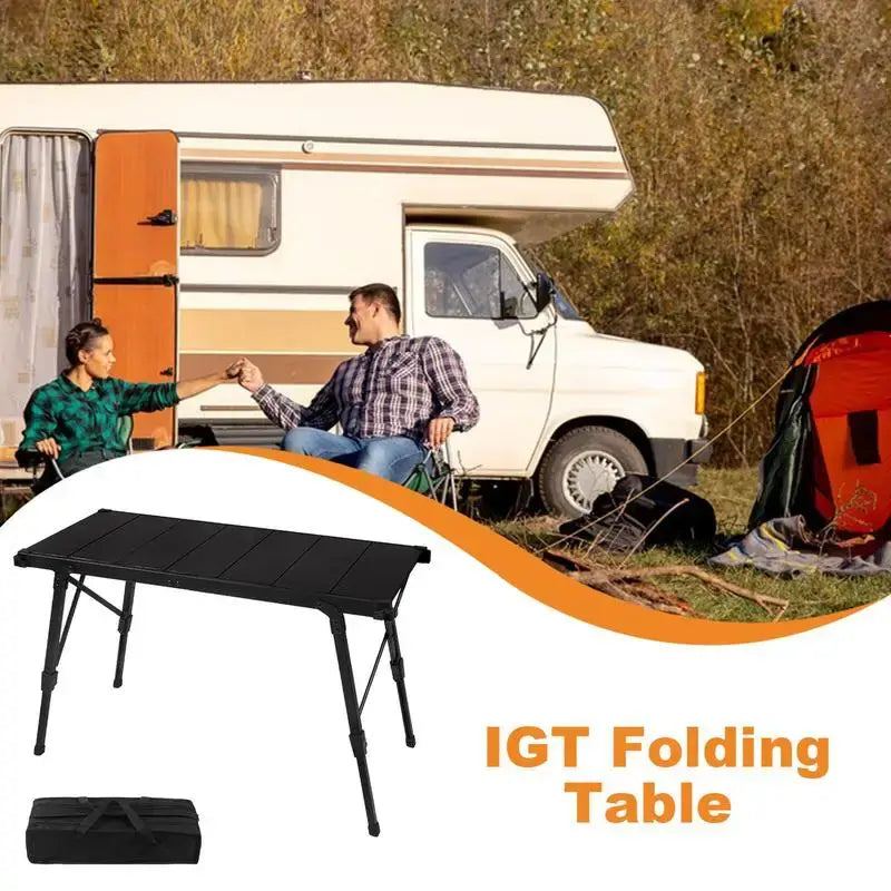 Portable Picnic Table Camping Table Beach Picnic Table Ultralight Collapsible Table Aluminum Alloy Outdoor camping Folding Table