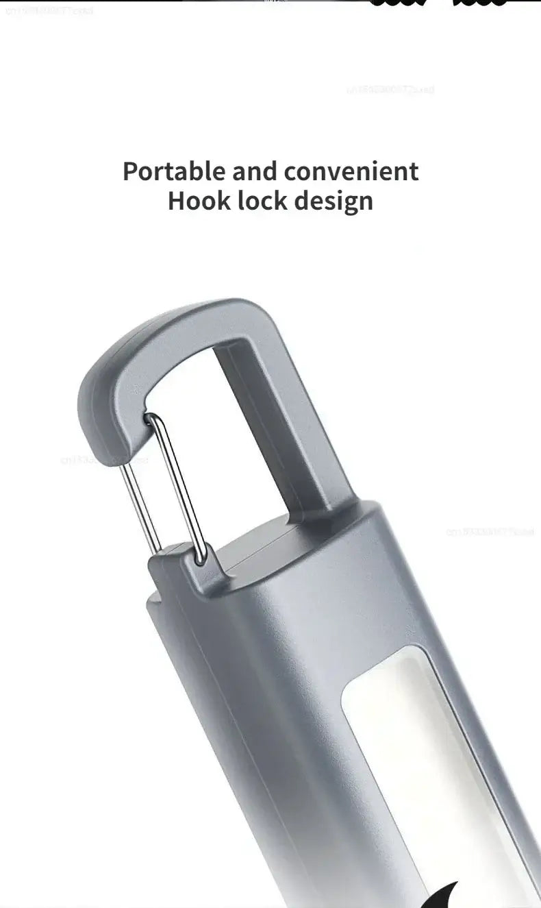 SMILING SHARK Outdoor Flashlight Strong Light Variable Focus with Floodlight Side Lights Mini Flashlight Lamp High Brightness
