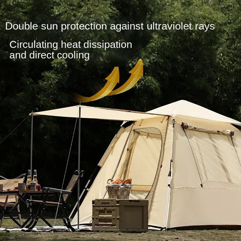 Quick Opening Camping Tent 2-4 P