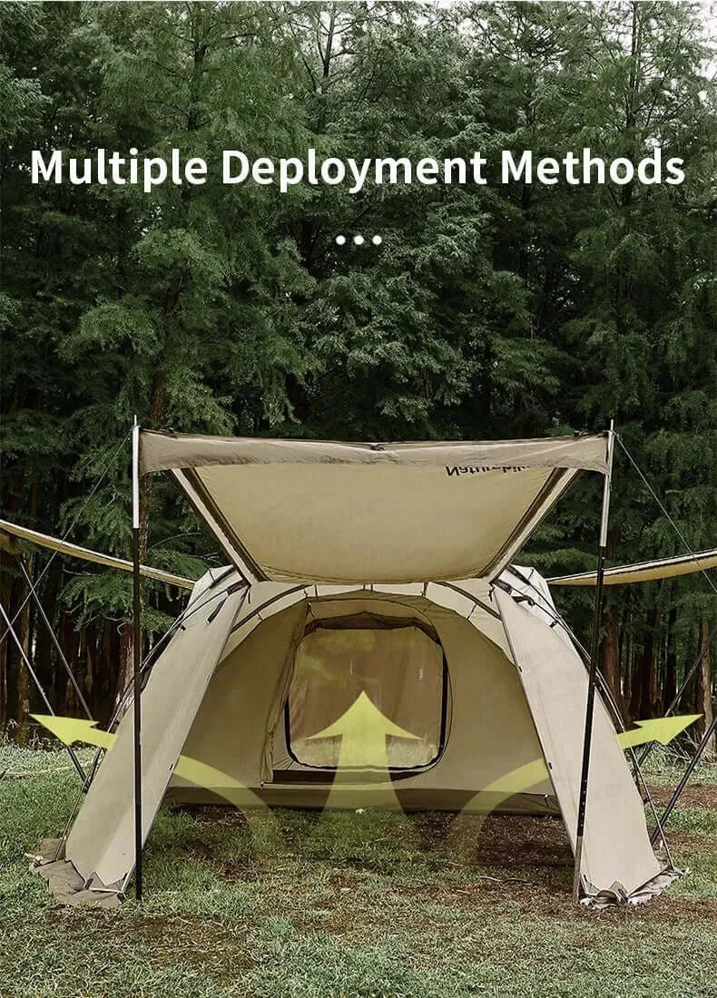 Naturehike Light Campaign Tent Hiking Tent Ultralight Tunnel Mobi Camping Shade Shelter Beach Trips Ultralight Hiking Campaign