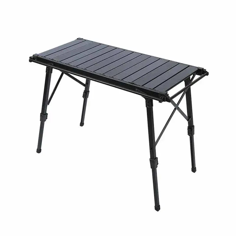 KRC CAMP Camping Folding Removable IGT Wood Table Lightweight Camp BBQ Grill Table Outdoor Picnic Fishing Table IGT Set 2024