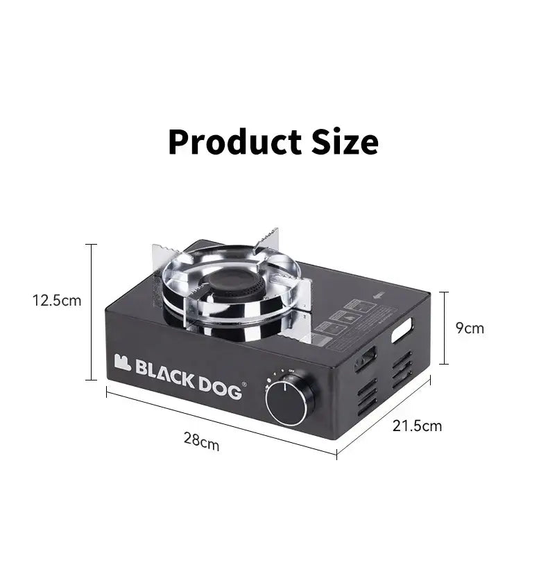 Blackdog New Outdoor Stove Home Windproof Stove Camping Portable Gas Stove Powerful Fire Camping Portable New Experience