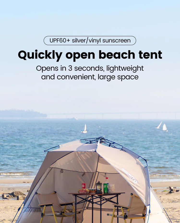 Quick Opening Camping Picnic Beach Fishing Tent