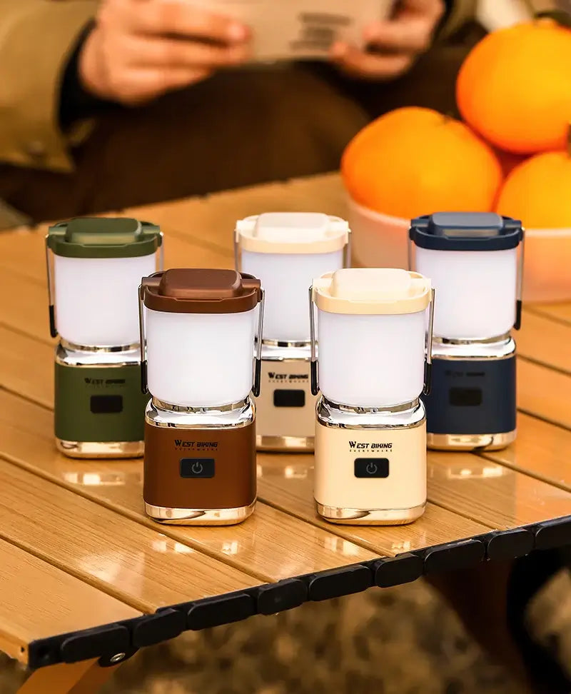Mini Portable Camping Light Type-C Rechargeable LED Lantern Waterproof Hanging Tent Mosquito Repellent Camping Lamps