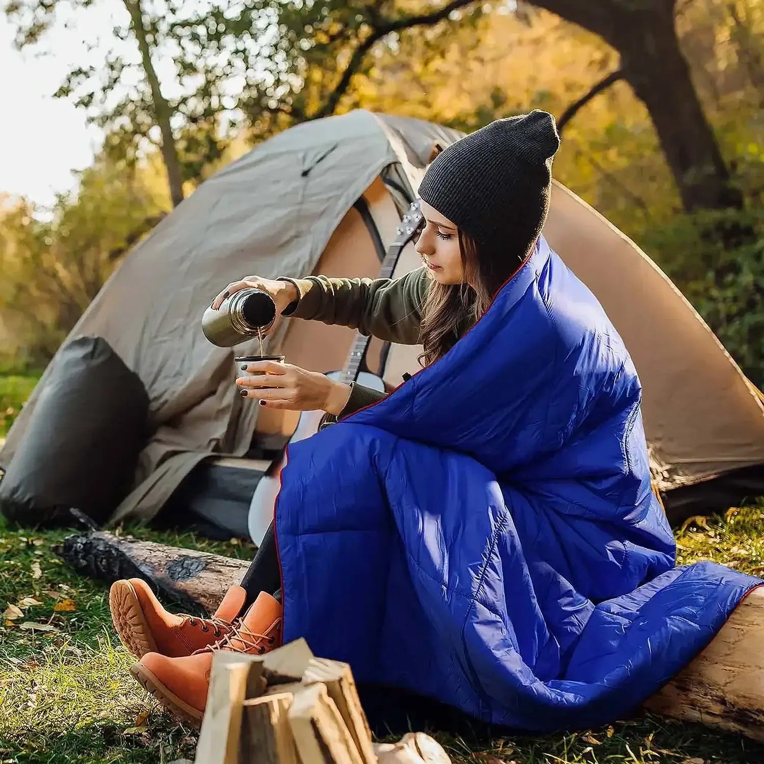 Sleeping Carimata Abri Sleep Pad Thermal Blanket Greenhouse Prefabricated Emergency Blanket Survival Bushcraft First Aid Tourist