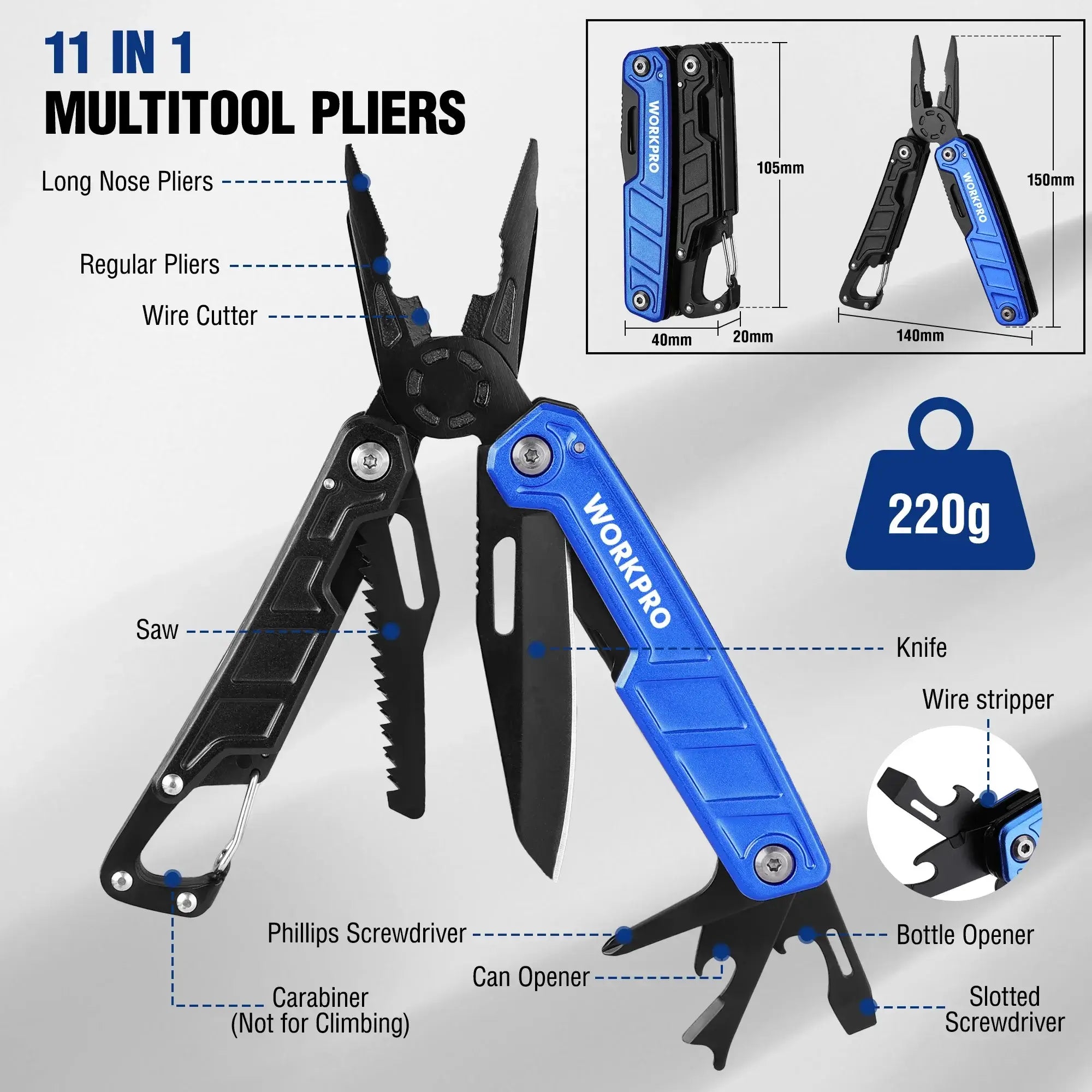 SWISS TECH 16 in 1 Camping Multitool Multi Plier Folding Plier Wire Stripper Outdoor Pocket Mini Portable New Arrival