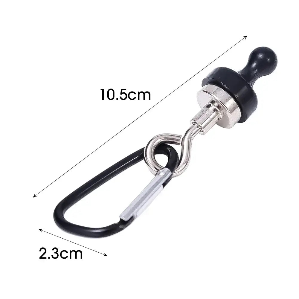 Outdoor Camping Strong Magnetic Hooks Tent Canopy Carabiners Mountaineering Buckle Magnet Hanger Camping Light Hook Accessories