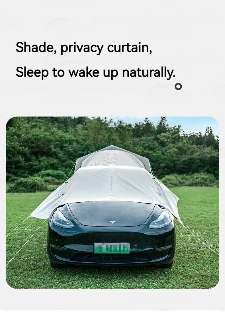 Naturehike AIR 7.0 Inflatable Car Tail Tent Sunshade Waterproof SUV MPV Side Tunnel Beach Tent Camping Outdoor 35㎡ With Canopy