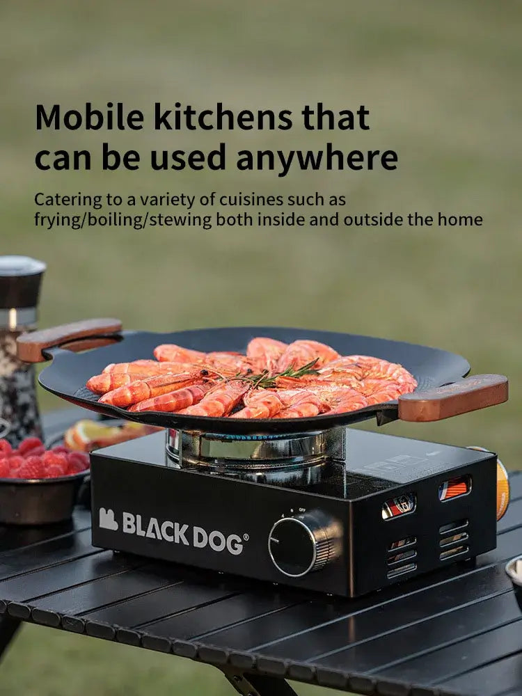 Blackdog New Outdoor Stove Home Windproof Stove Camping Portable Gas Stove Powerful Fire Camping Portable New Experience