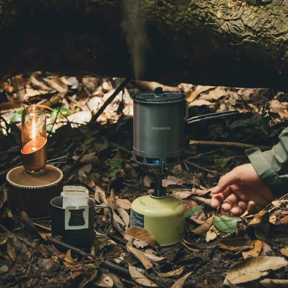 Fire-Maple 600ml G3 Petrel Ultralight Pot Lightweight Outdoor High Efficiency Heat Exchanger Pot Portable for Hiking Travel