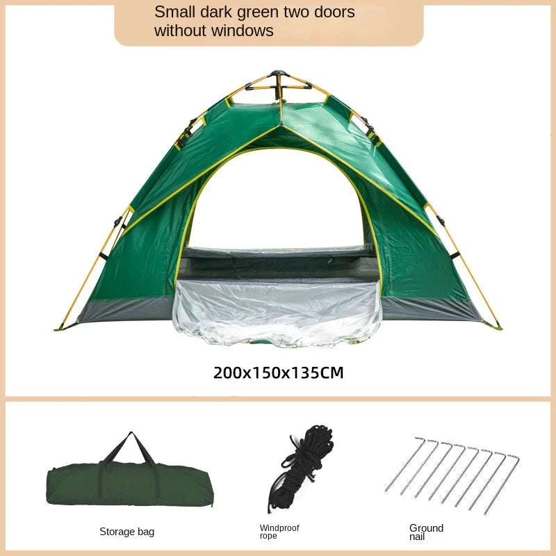 Quick Opening Camping Tent Beach Tent for 1 - 2 People