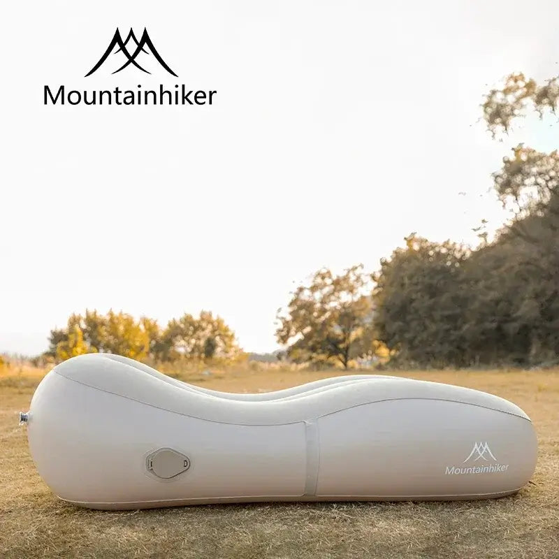 Fast inflatable air sofa bed by Mountainhiker, perfect for lazy camping and outdoor relaxation.