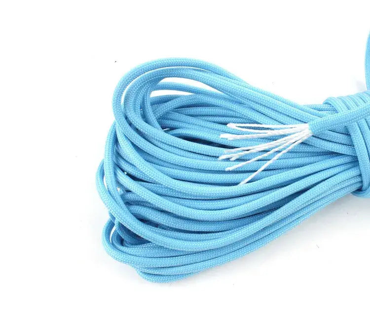 Luminous Rope 9 Strands 4mm Fluorescent Paracord Nylon 550 Tent Cord Outdoor Parachute Camping Lanyard Survival Glow In The Dark