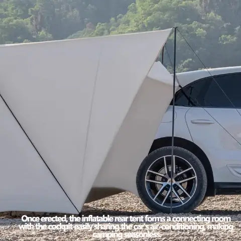 Universal Inflatable Car Rear Tent Set Extension Self-driving Tour Canopy Camping Overnight Sunshade Waterproof Marquee SUV