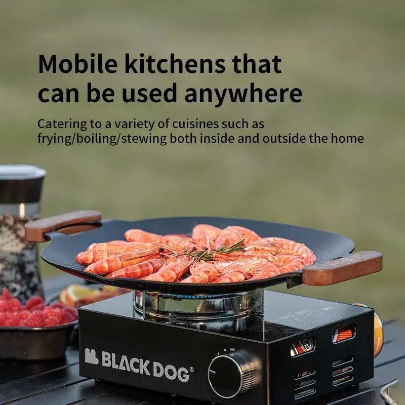 Blackdog New Outdoor Stove Home Windproof Stove Camping Portable Gas Stove Powerful Fire Camping Portable New Experience