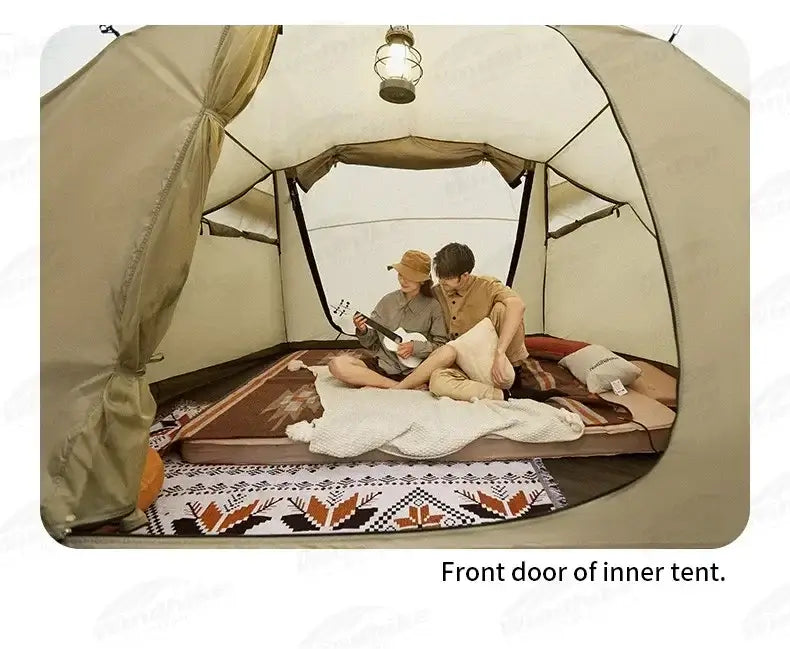 Naturehike Light Campaign Tent Hiking Tent Ultralight Tunnel Mobi Camping Shade Shelter Beach Trips Ultralight Hiking Campaign