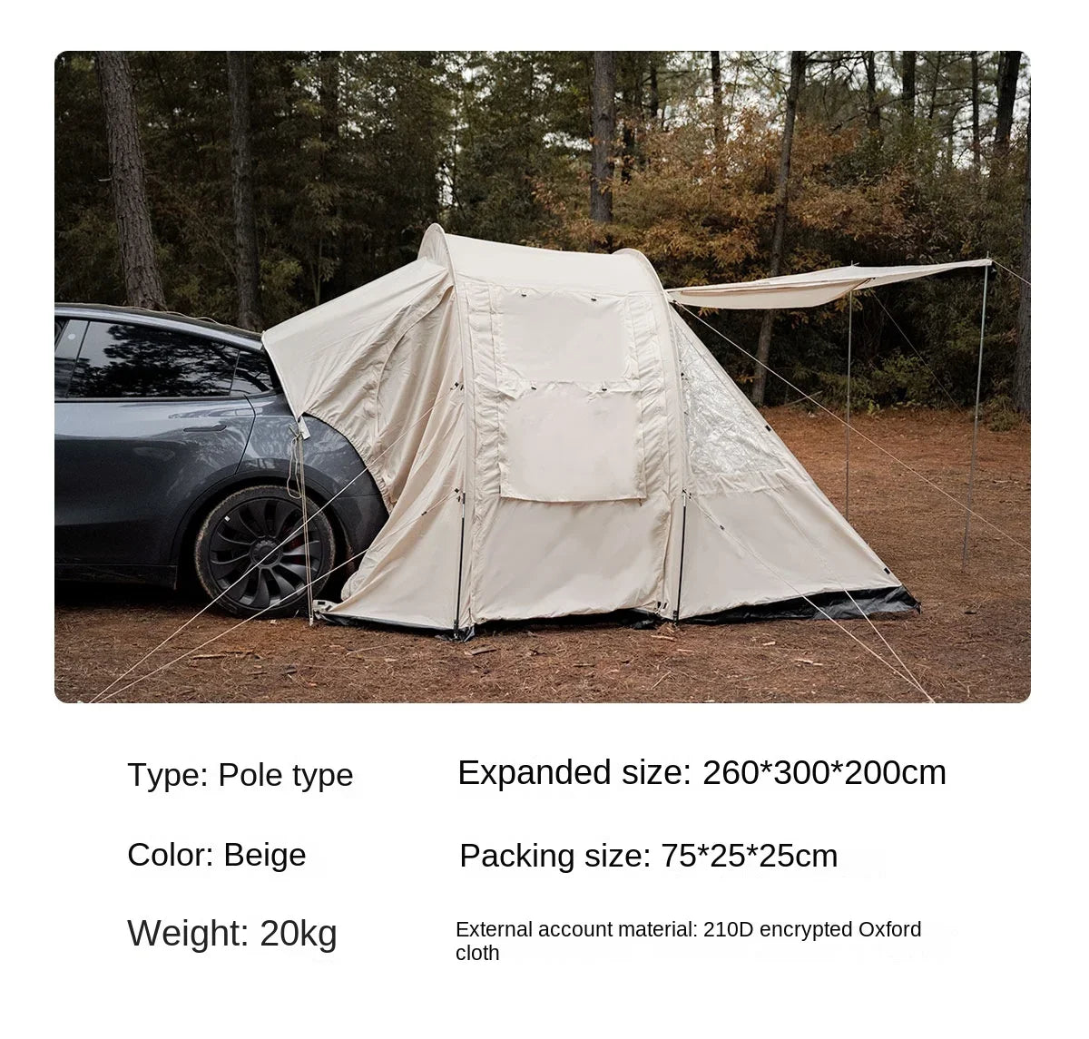 Inflatable SUV Car Camping Tent Tesla Camping Tent