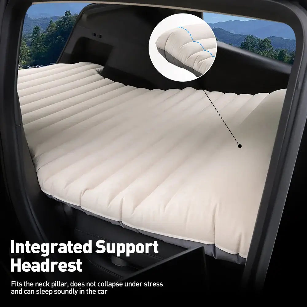 YZ For Tesla Model Y Automobile Air Mattress Self-Inflating Mattress Travel Sleeping Bed Tesla Car Inflatable Camping Mattress