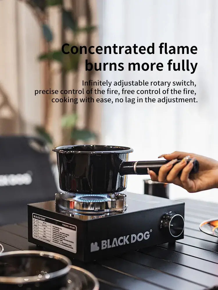 Blackdog New Outdoor Stove Home Windproof Stove Camping Portable Gas Stove Powerful Fire Camping Portable New Experience