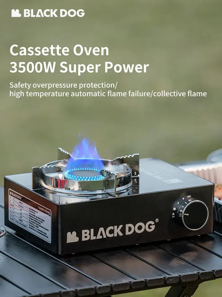 Blackdog New Outdoor Stove Home Windproof Stove Camping Portable Gas Stove Powerful Fire Camping Portable New Experience