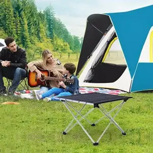 Ultralight Portable Folding Camping Table Foldable Outdoor Dinner Desk High Strength Aluminum Alloy For Garden Party Picnic BBQ